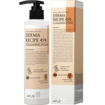 에이플비 더마 레시피 45% 클렌징폼, 1개, 200ml