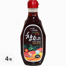 우리식품 고기엔 참소스, 570g, 4개