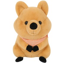 모찌타운 플로피 쿼카 인형 M, 23cm, BROWN