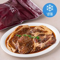 천지푸드 돼지갈비맛 양념구이 (냉동), 1000g, 3팩