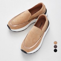 아피나르_미러 콤비 패턴 여성 슬립온