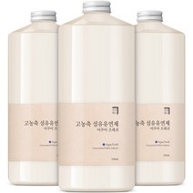 살림백서 고농축 퍼퓸 섬유유연제 아쿠아 프레쉬 본품, 3개, 1000ml