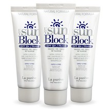 라퓨레브 유브이 선크림 SPF 50+ PA+++, 50ml, 3개입