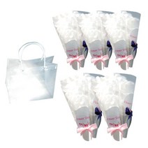 리본 플라워샤워, 10세트, 화이트