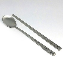 테이블아트 수선화 수저 2인세트, 4p (숟가락 2p, 젓가락 2p), 1세트