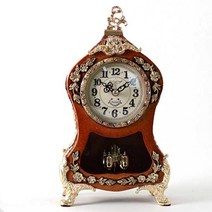 키다리 아톰탁상시계 소 저소음, 브라운