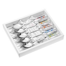 테이블아트 버블테드 세트, 10p (스푼 5p, 젓가락 5p), 1개