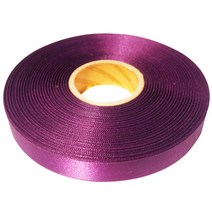 금비 리본 고밀도주자 Single Faced Satin 25mm, C42 포도색, 45m