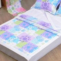 그림같은집 판타지 리플 배꼽 이불, 블루