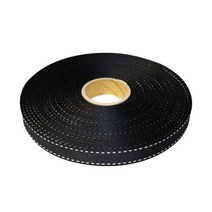 금비코리아 골직스티치 리본 15mm x 45m, 검정, 1개