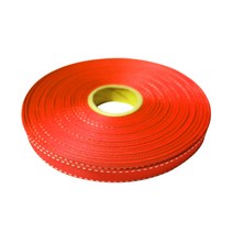 금비코리아 골직스티치 리본 15mm x 45m, 빨강, 1개