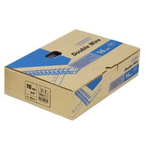 카피어랜드 제본 와이어링 3:1 1BOX 60개입, 16mm, 흰색