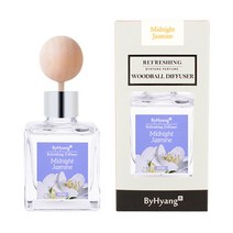 바이향 리프레싱 우드볼 디퓨져 100ml, 미드나잇 자스민