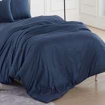 보드래 순면 이불커버, 네이비