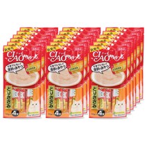 이나바 차오 츄루 고양이 파우치 간식 56g, 닭가슴살, 18개