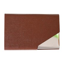 VIC 비즈니스 명함 케이스 브라운, 1개