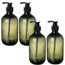 리버그린 심플 공병 그린 500ml + 블랙캡, 4개입