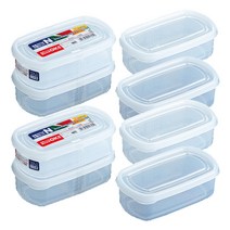 나카야 냉장고 밀폐용기 K169 4p, 300ml, 2개입