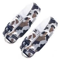 제제펫 밀리터리 강아지 LED목줄 G408PCBH080, 2개입