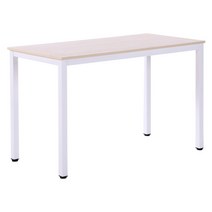 블루밍홈 베이직 책상 40 입식 1200, 화이트