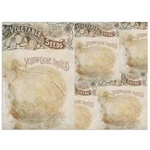 로엠디자인 실리콘 식탁매트, 양파빈티지, 가로 385mm x 세로 285mm x 두께 1mm