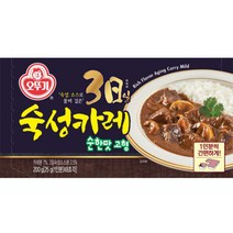 오뚜기 3일 숙성카레 순한맛 고형, 200g, 1개