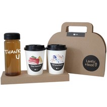 1AM 쥬뗌므 프리미엄 블렌딩차 검정 보틀 세트, 크라프트 패키지 + 루비 캐모마일티 3p + 얼그레이 블라썸티 3p + 검정 뚜껑 보틀 + 보틀용 메세지 스티커 THANK U + 캘리그라피 메세지 Lovely house, 1세트