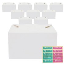 황씨네도시락 레이스박스 화이트 10p + 캘리 감사합니다 스티커 핑크 5p + 민트 5p, 혼합 색상, 1세트