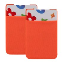 신지모루 파스텔 멀티 스마트 파우치, Orange, 2개입