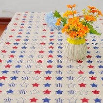 이코디 스타 테이블 보, 혼합 색상, 140 x 220 cm