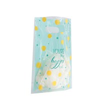 티나피크닉 도트무늬 선물포장 비닐쇼핑백 민트, 15매입, 1개