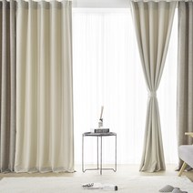 슈에뜨룸 린넨터치 핀형 암막커튼