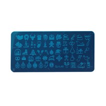 뷰티팝 크리스마스 에디션 네일 플레이트, C, 1개