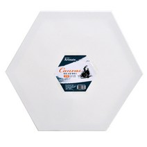 아트메이트 모양캔버스 육각형 25cm, 1개