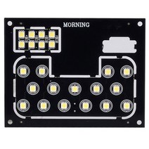 센스라이트 올뉴모닝 2011년형 일반형 LED 실내등 + 부속등 2종 세트, 1세트