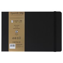 세르지오 트래블북 양장패드 300g, A5, 24매, 1개