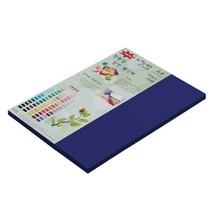 뉴씨플레인 종이문화 친환경 양면 색상지 No 68 청보라 60p, 1개