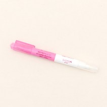 크로바 트윈 수성펜 & 지우개펜, 핑크, 1개