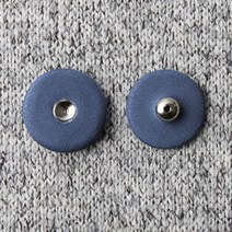 싸개스냅단추 2p세트 21mm, 블루, 15세트