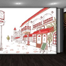 월파크 펄실크 뮤럴벽지 WP-440, 혼합 색상