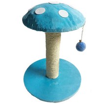 노랜드 고양이 캣타워 8033 길이 30cm x 너비 30cm x 높이 33cm, 블루, 1개