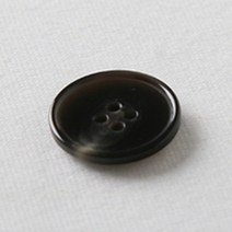 매치 21mm 단추, 블랙, 4개입