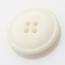 HR빅버튼 디테 단추 25mm, 아이보리, 8개입