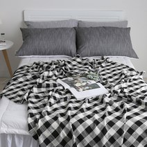 까사베르데 바둑이 홑겹이불, 블랙