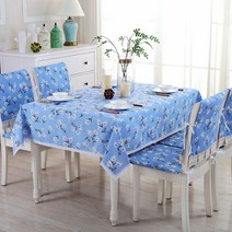 스토어33 레이스플라워 키친 테이블커버, D, 150 x 210 cm
