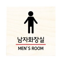 모두의팩토리 자작나무 도어사인 문패, 02.남자화장실