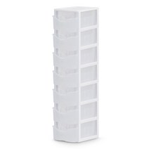 스마일 스마트 서랍장세트 일반 7단, 투명, 1세트