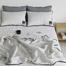 파라다이스홈 네츄럴 크리즈 썸머베딩 블랭킷