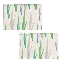스토어33 시즌 디자인 키친 린넨 테이블매트 2p, B, 44 x 28 cm