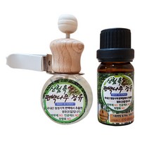 친환경편백아트 정유 차량용방향제 겸 디퓨저 편백나무, 1세트